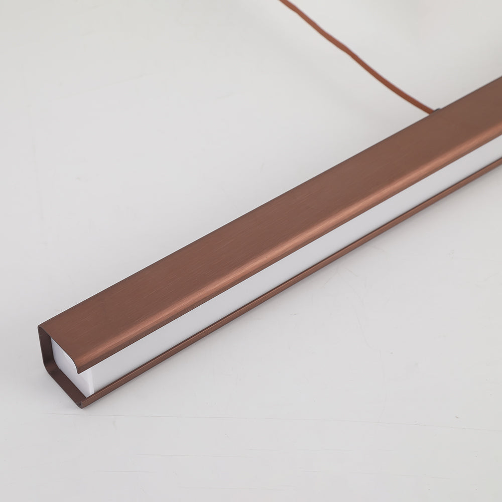Pendant Light Linear LED Ceiling Light Metal Bar for Dining Rooms and Kitchen Islands