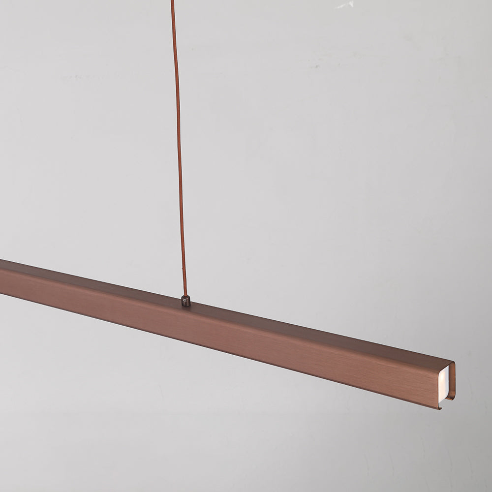 Pendant Light Linear LED Ceiling Light Metal Bar for Dining Rooms and Kitchen Islands