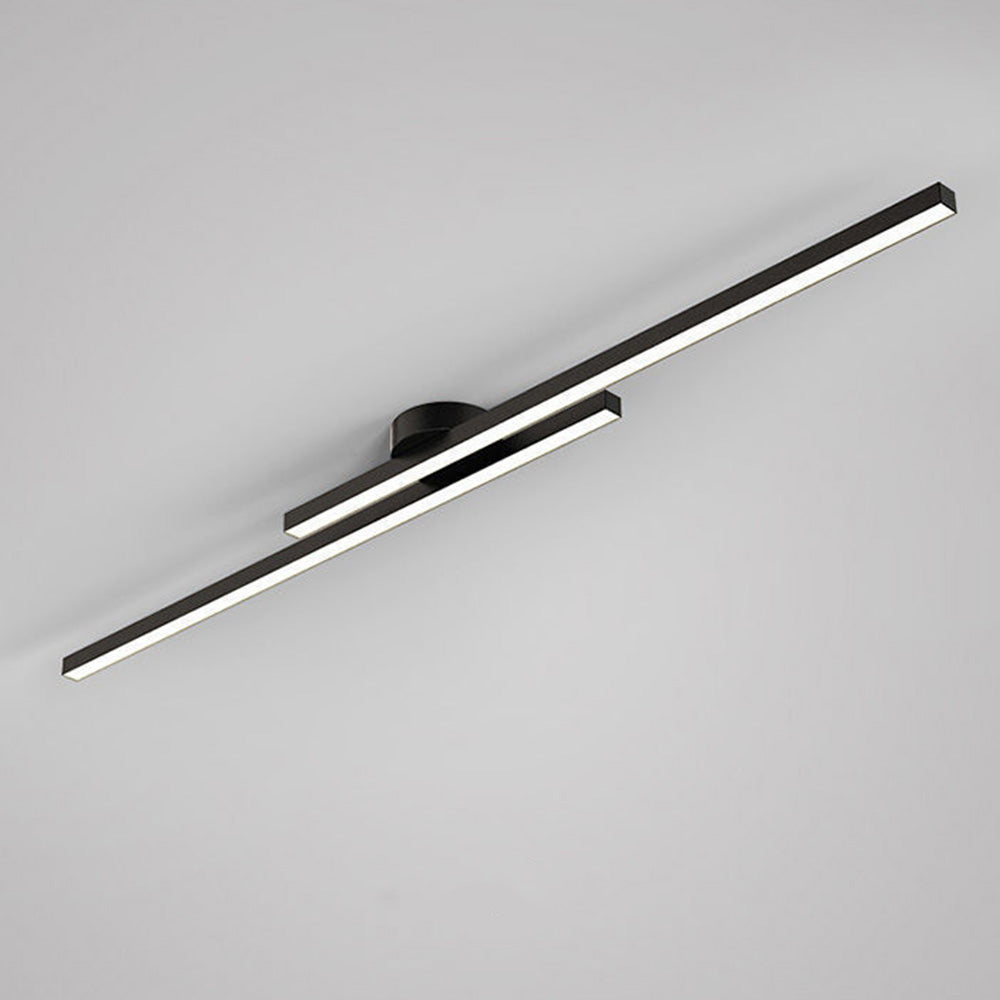 Flush Mount Ceiling Light Ultra Slim LED Linear Bedroom Ceiling Lights Only 4 cm Deep