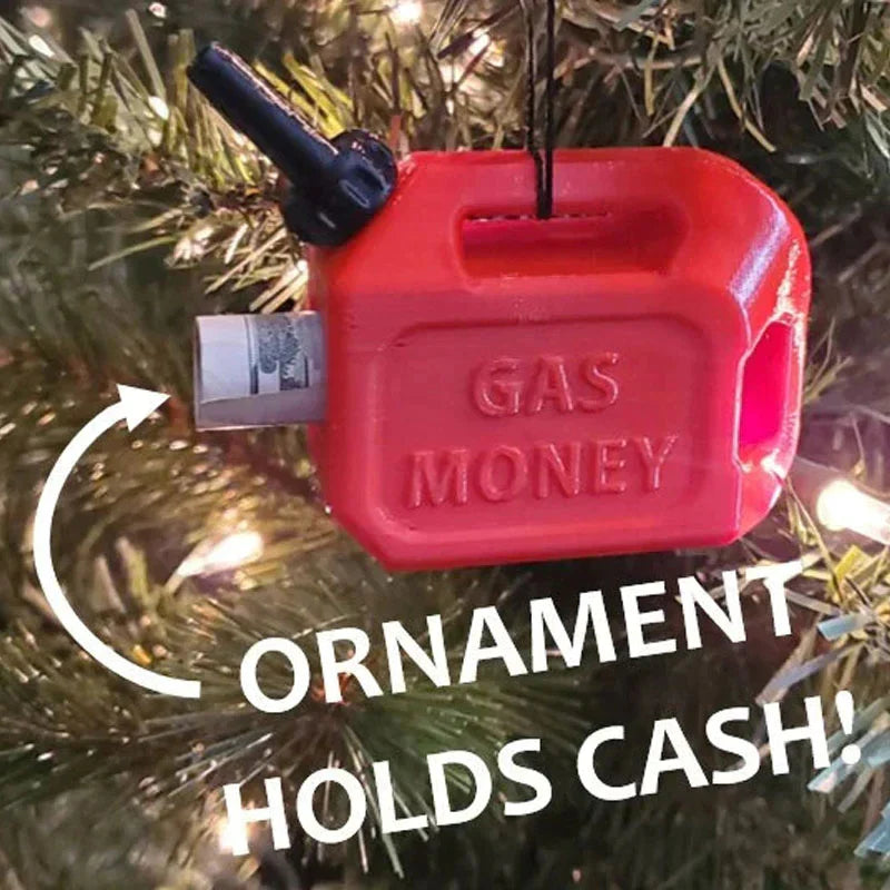 Christmas Decorations Money Holder Ornament in Four Novelty Shapes