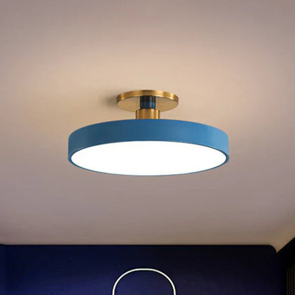 Round LED Ceiling Light Modern Minimalist Flush Mount Lighting with 2800 Lumens
