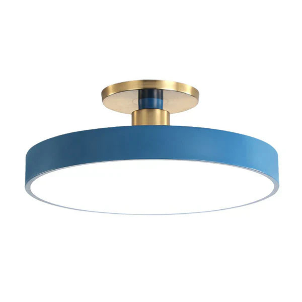 Round LED Ceiling Light Modern Minimalist Flush Mount Lighting with 2800 Lumens