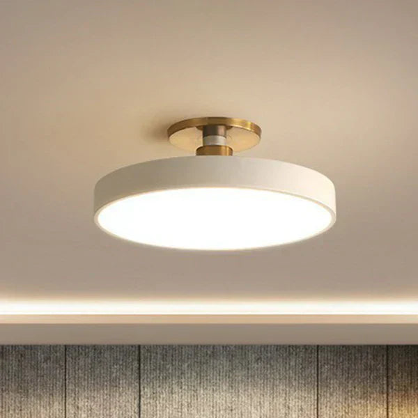 Round LED Ceiling Light Modern Minimalist Flush Mount Lighting with 2800 Lumens