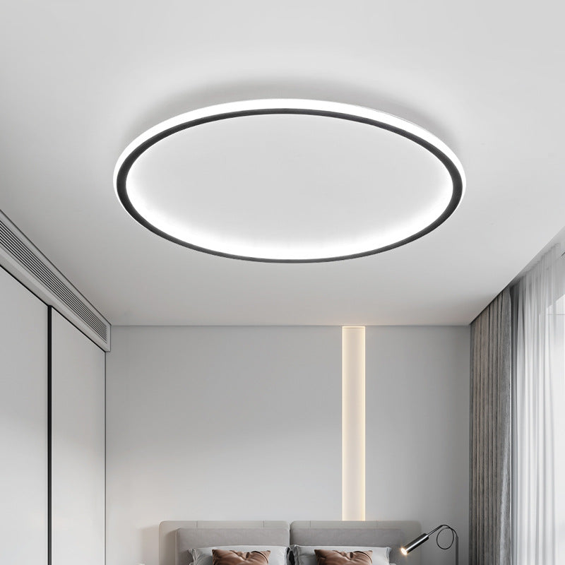 Scandinavian Ceiling Light Round LED Bedroom Ceiling Lights in Six Sizes up to 80 cm