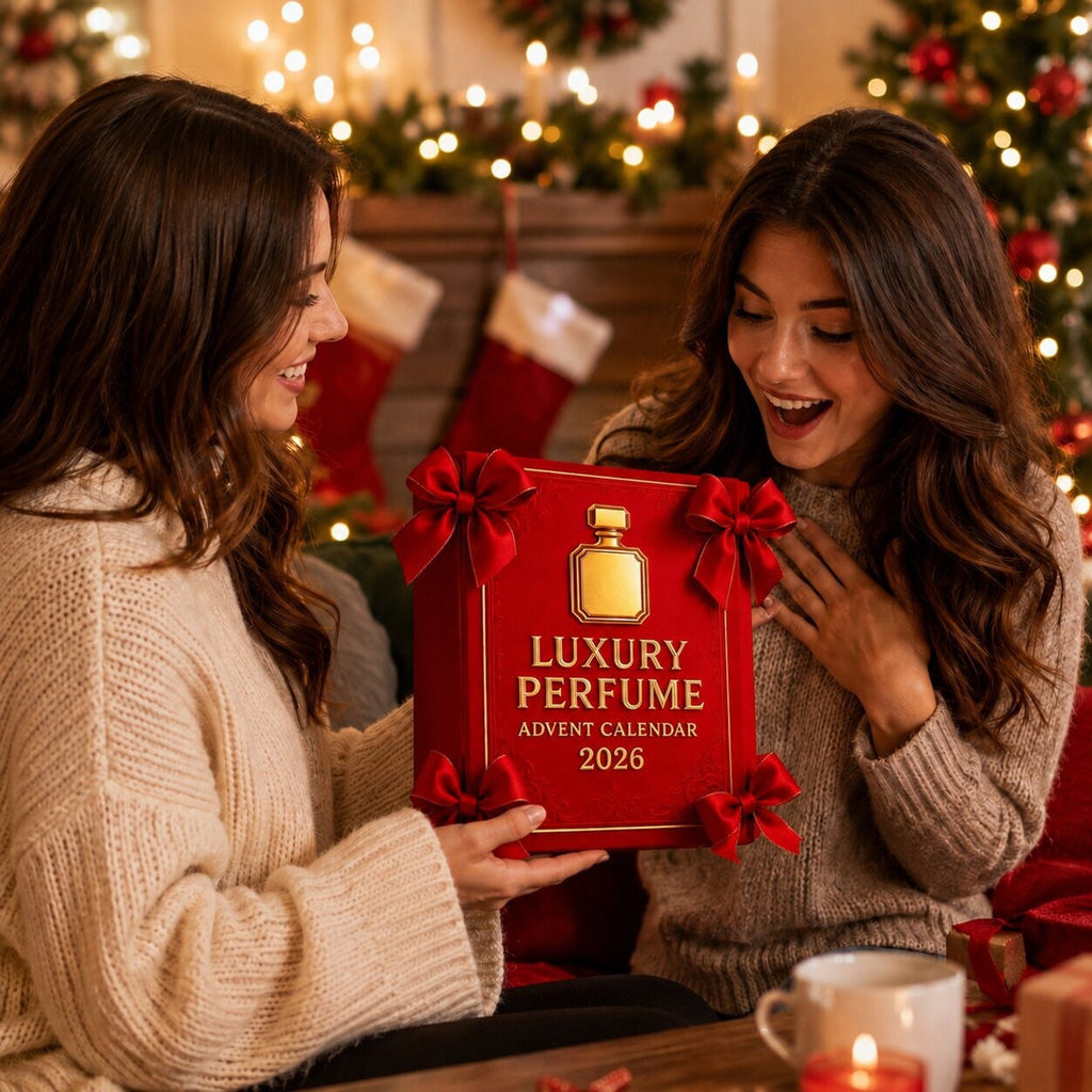 Advent Calendar Perfume Bottle Designs with 24 Decorative Doors for December