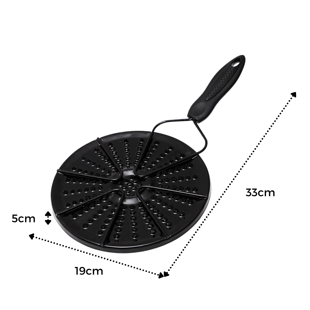 Heat Diffuser Plate for Cooktop Even Cooking and Defrosting Without Power
