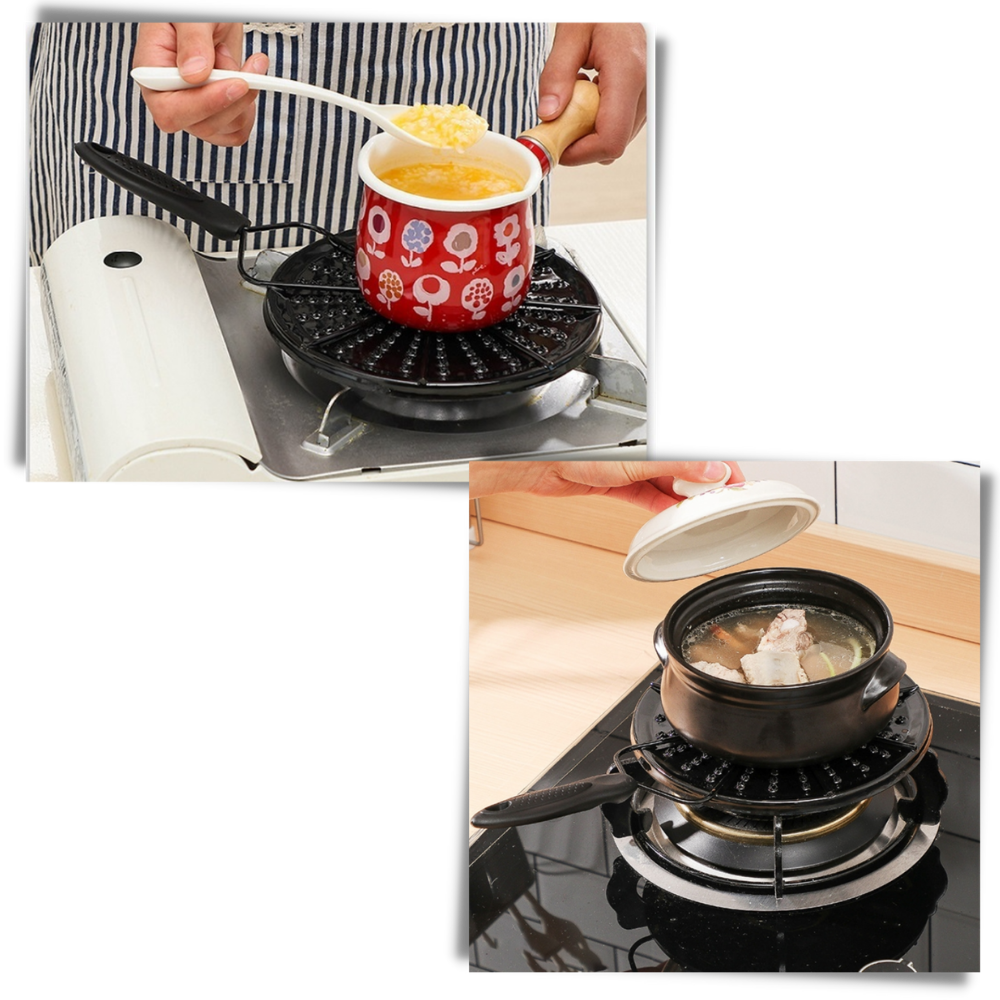 Heat Diffuser Plate for Cooktop Even Cooking and Defrosting Without Power