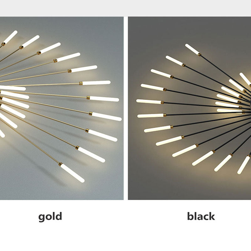 Ceiling Light Fireworks LED Modern Ceiling Lamp in Five Wattages from 18 to 42 W