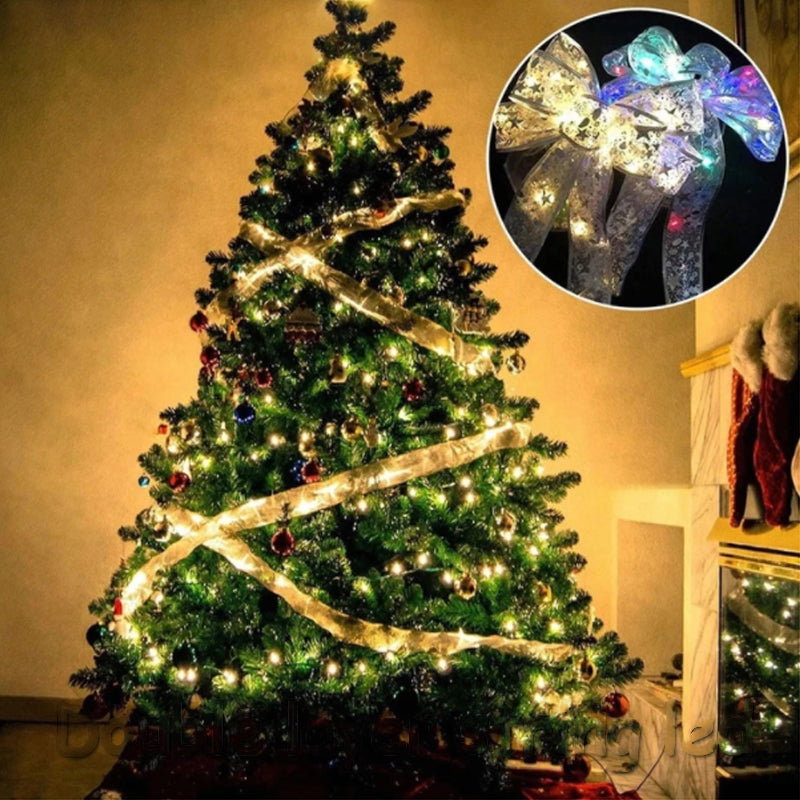 Christmas Lights Fairy Ribbon with 40 LEDs on Bendable Copper Wire