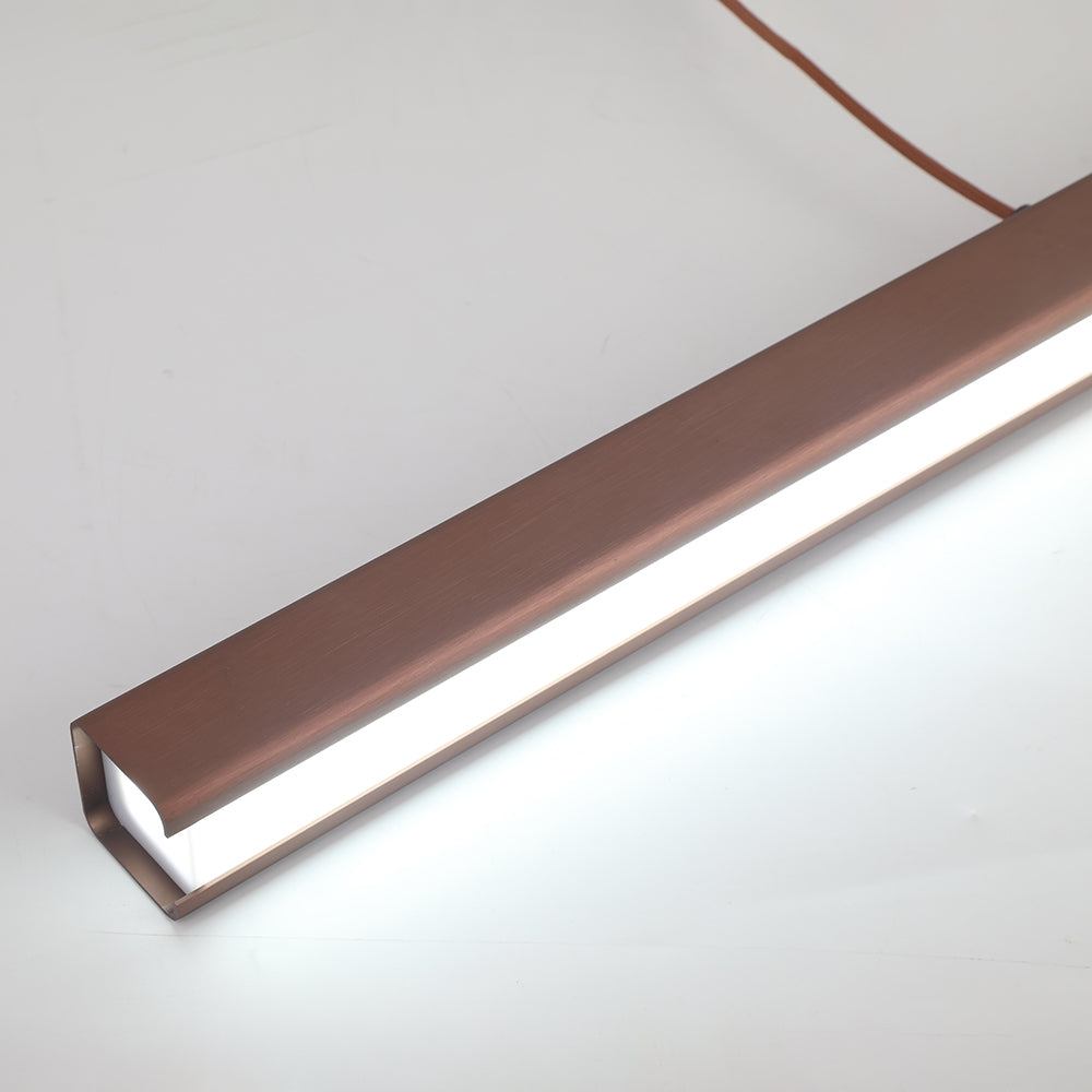 Pendant Light Linear LED Ceiling Light Metal Bar for Dining Rooms and Kitchen Islands