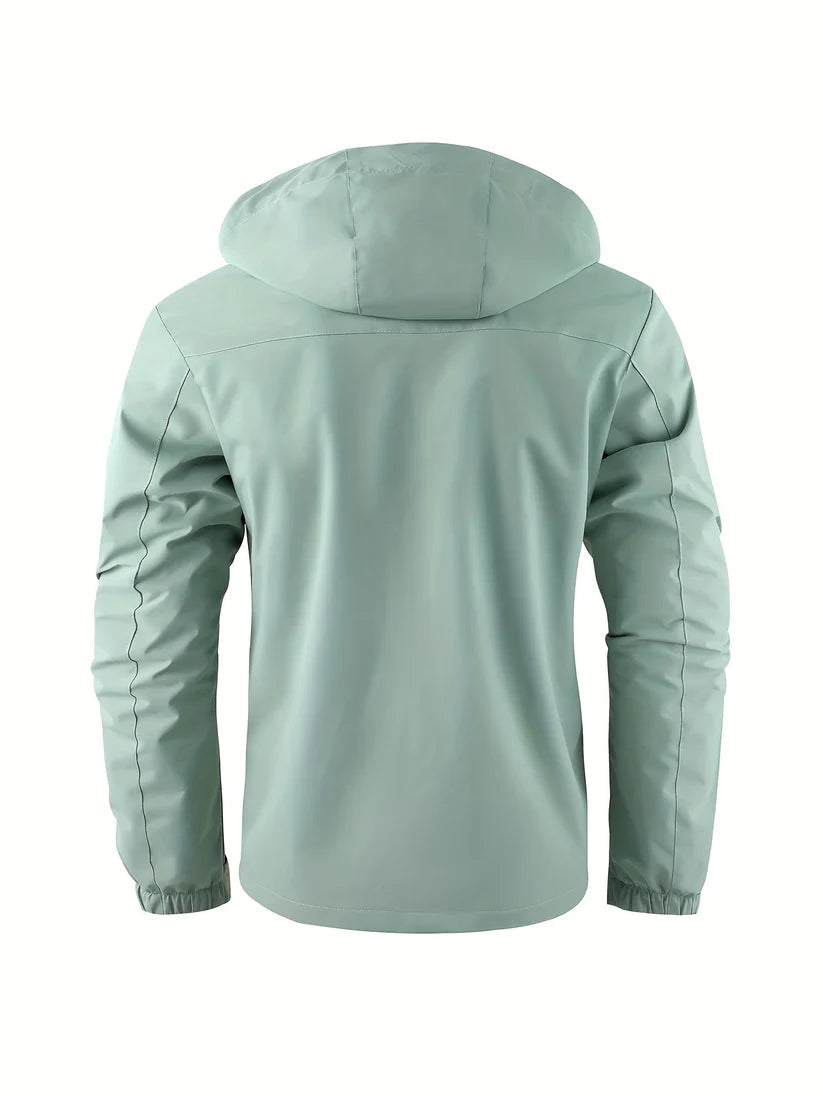 Waterproof Jacket Winter for Men with Insulated Lining and Adjustable Hood