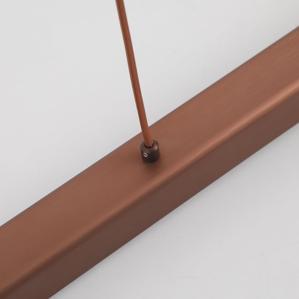 Pendant Light Linear LED Ceiling Light Metal Bar for Dining Rooms and Kitchen Islands