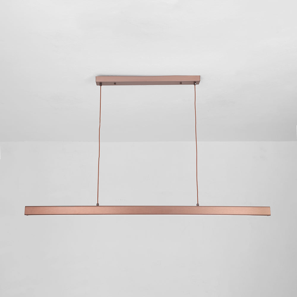 Pendant Light Linear LED Ceiling Light Metal Bar for Dining Rooms and Kitchen Islands