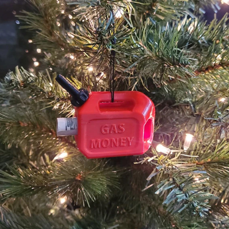 Christmas Decorations Money Holder Ornament in Four Novelty Shapes