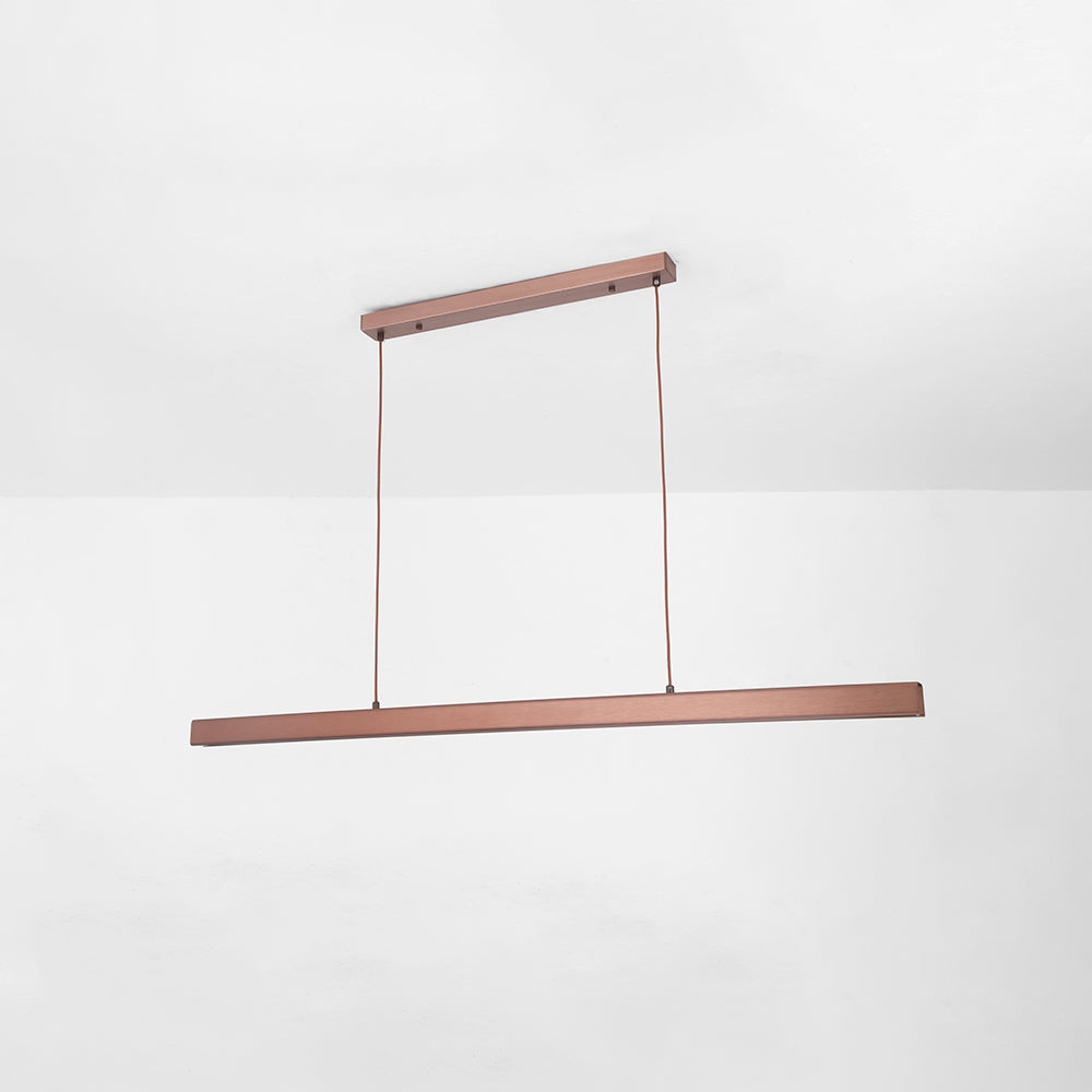 Pendant Light Linear LED Ceiling Light Metal Bar for Dining Rooms and Kitchen Islands