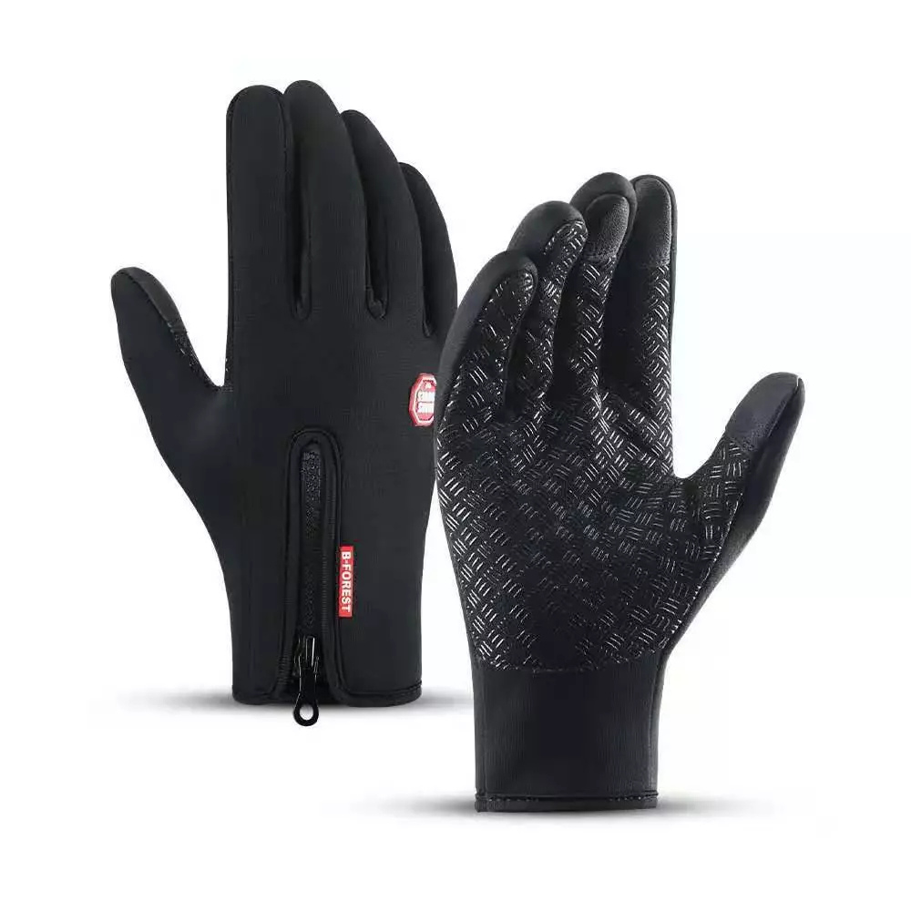 Heated Feeling Gloves Thermal Touchscreen with Anti Slip Palm for Cycling and Ski