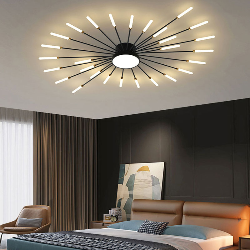 Ceiling Light Fireworks LED Modern Ceiling Lamp in Five Wattages from 18 to 42 W