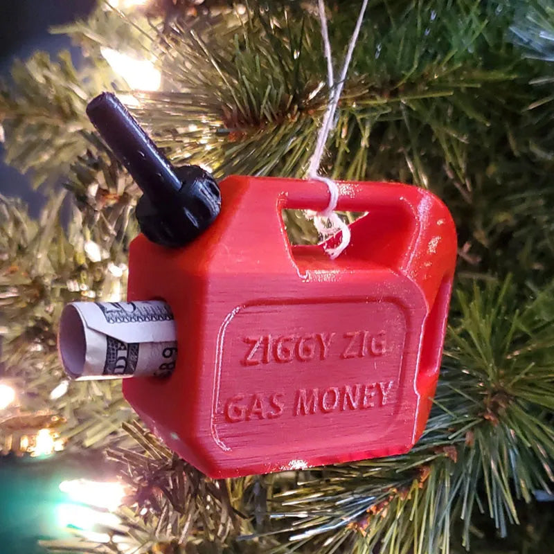 Christmas Decorations Money Holder Ornament in Four Novelty Shapes