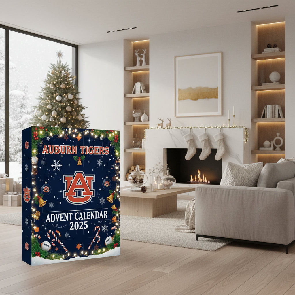 Advent Calendar 25 Day Freestanding Reusable with Sturdy Numbered Doors