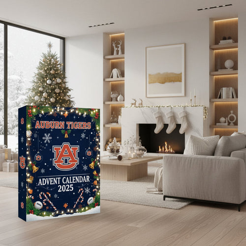 Advent Calendar 25 Day Freestanding Reusable with Sturdy Numbered Doors