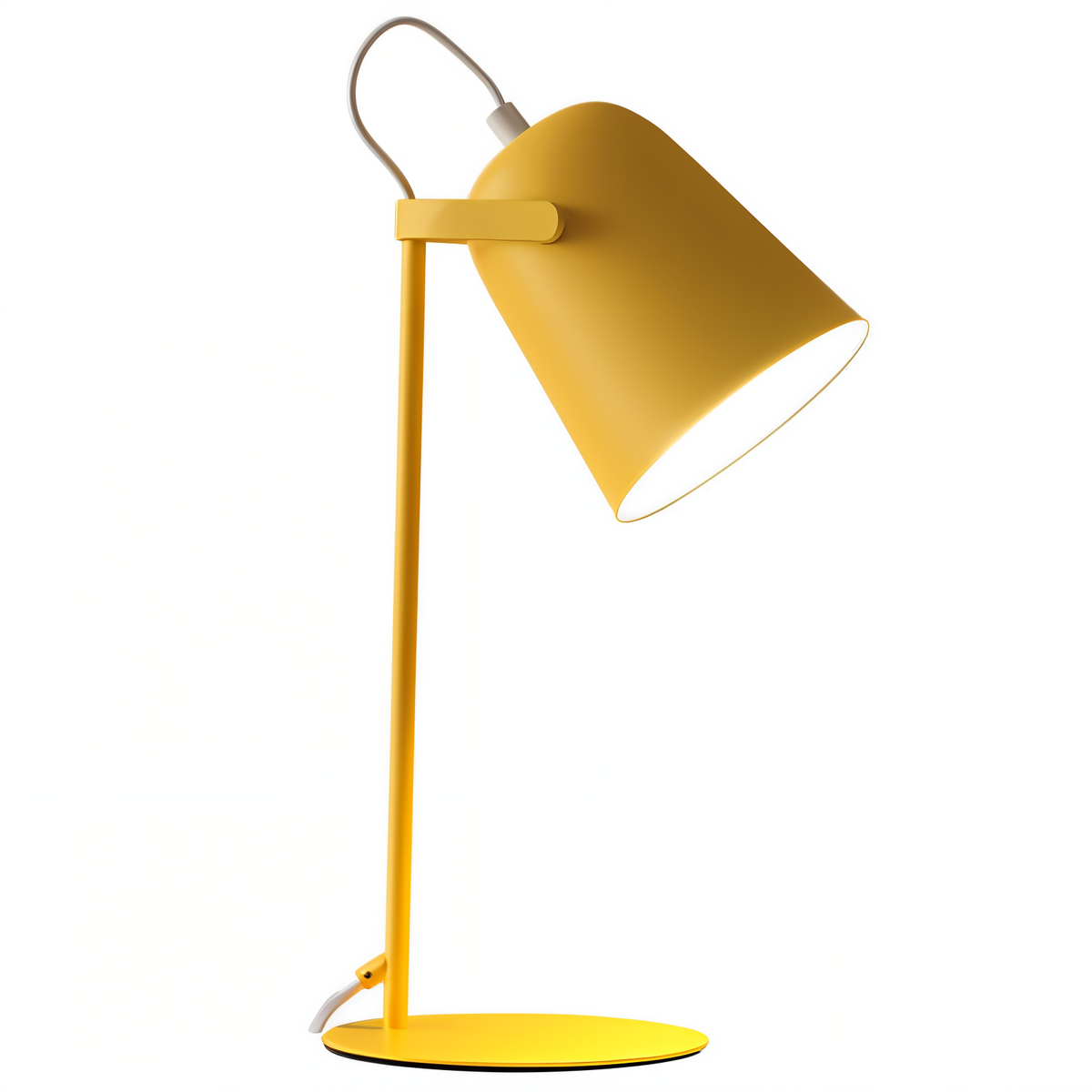 Nordic Table Lamp Desk Lamp Adjustable Reading Lamp with Rotating Shade and E27 Base