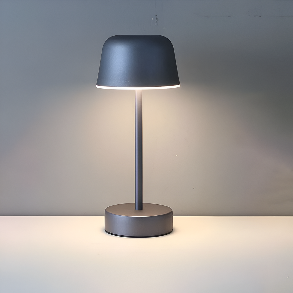 Cordless Table Lamp Retro LED Rechargeable Mood Lamp with 12 Hours Run Time