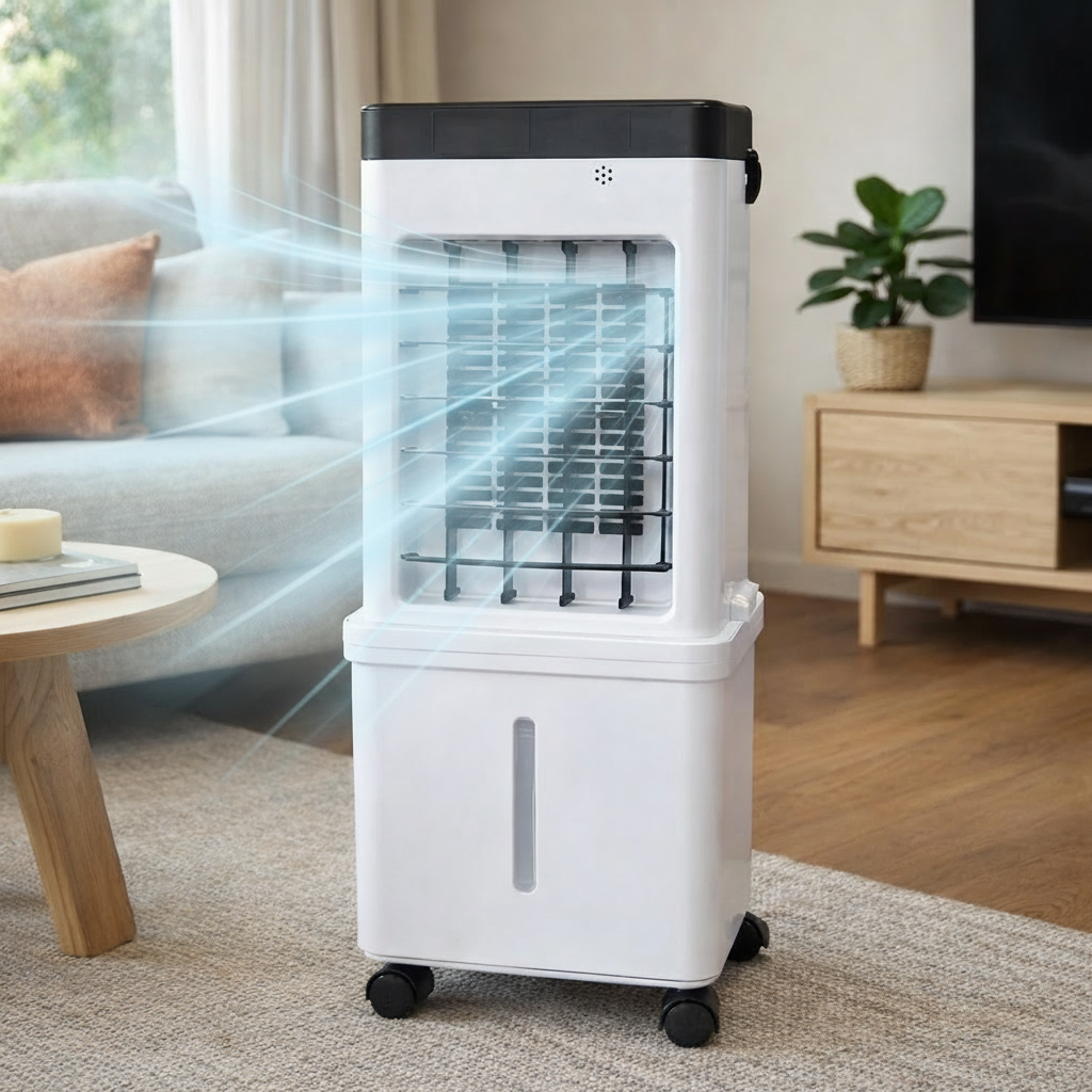 Home Dehumidifier Portable 3 in 1 Air Cooler and Fan Under 45 Decibels