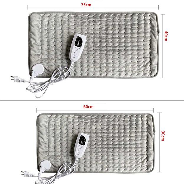 Heating Pad Electric with Six Settings Remote Control and Washable Cover