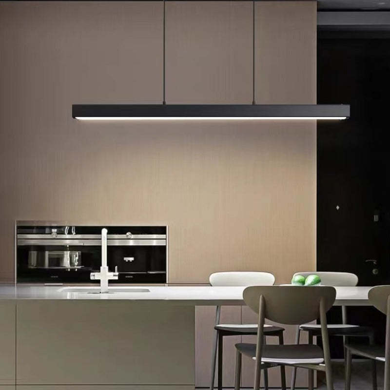 Pendant Light Linear LED Ceiling Light Metal Bar for Dining Rooms and Kitchen Islands