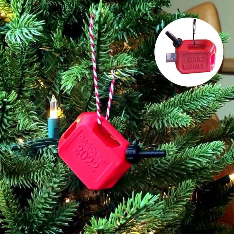 Christmas Decorations Money Holder Ornament in Four Novelty Shapes