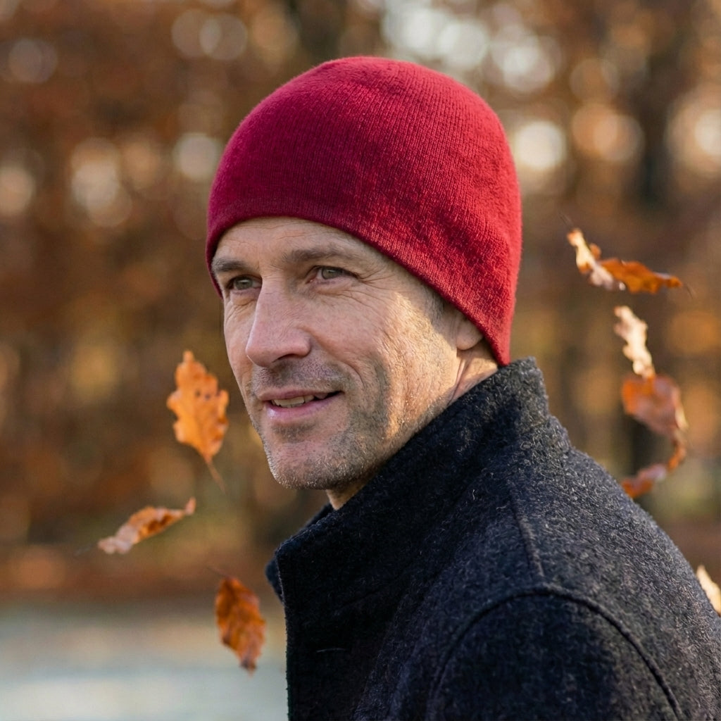 Beanie Hat Winter Beanie with Thick Double Layer Knit and Full Over Ear Coverage