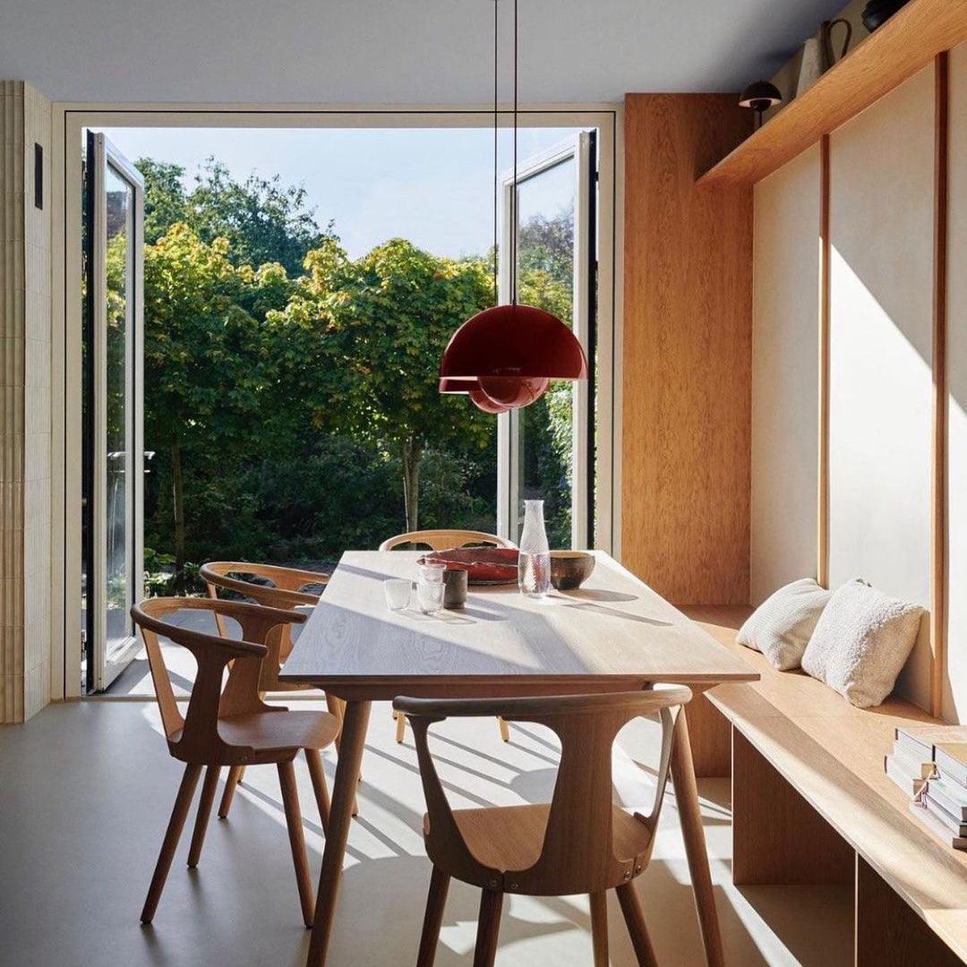 Pendant Light Fixture Geometric Aluminium Kitchen Pendant Light with Adjustable Wire
