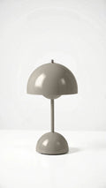 Wireless Table Lamp Minimalist LED Desk Lamp with Touch Dimming in Eight Colors
