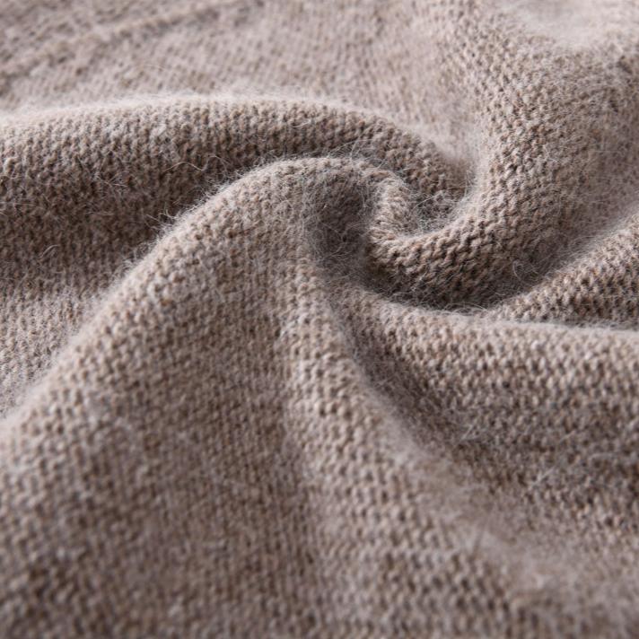 Beanie Hat Cashmere Wool Non Itchy with Snug Fit in Four Neutral Shades