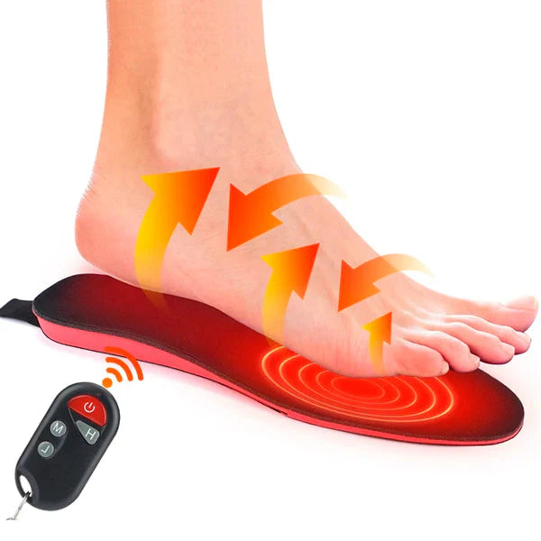Heated Socks Alternative Insoles Remote Controlled 40 to 65 Degrees