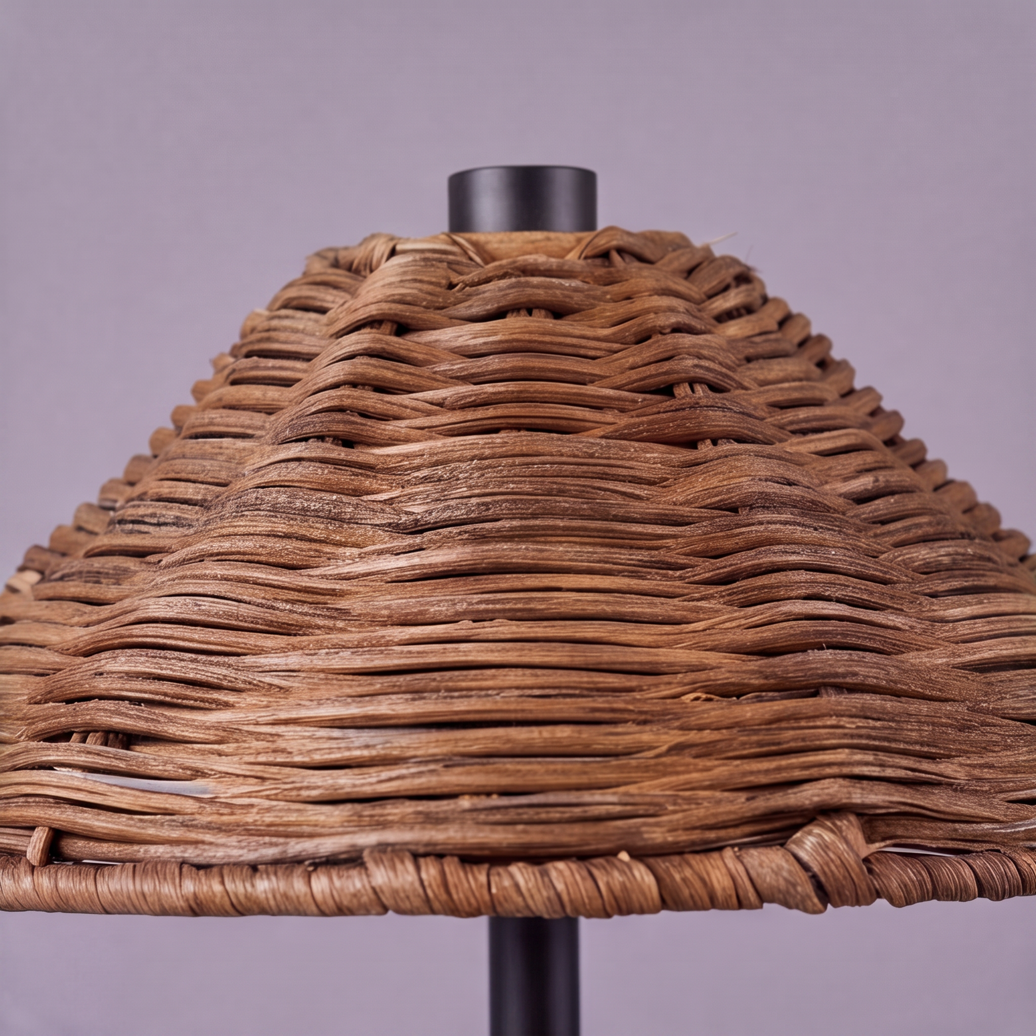 Straw Table Lamp