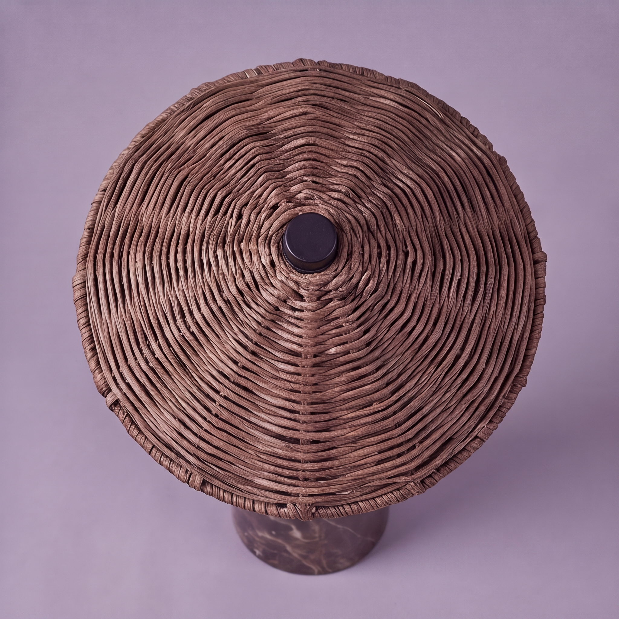 Straw Table Lamp