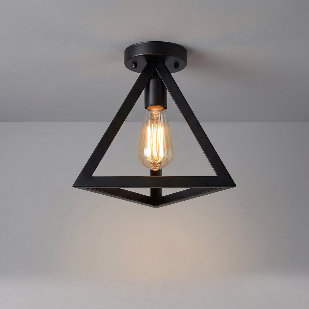 Triangle Ceiling Light