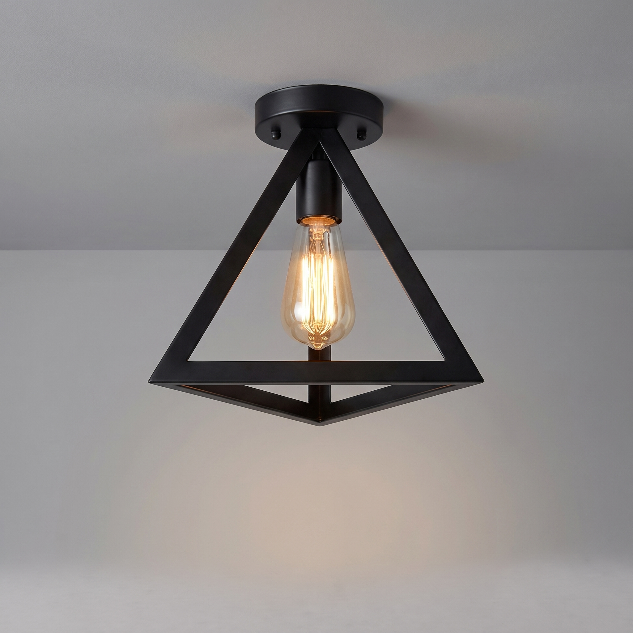 Triangle Ceiling Light
