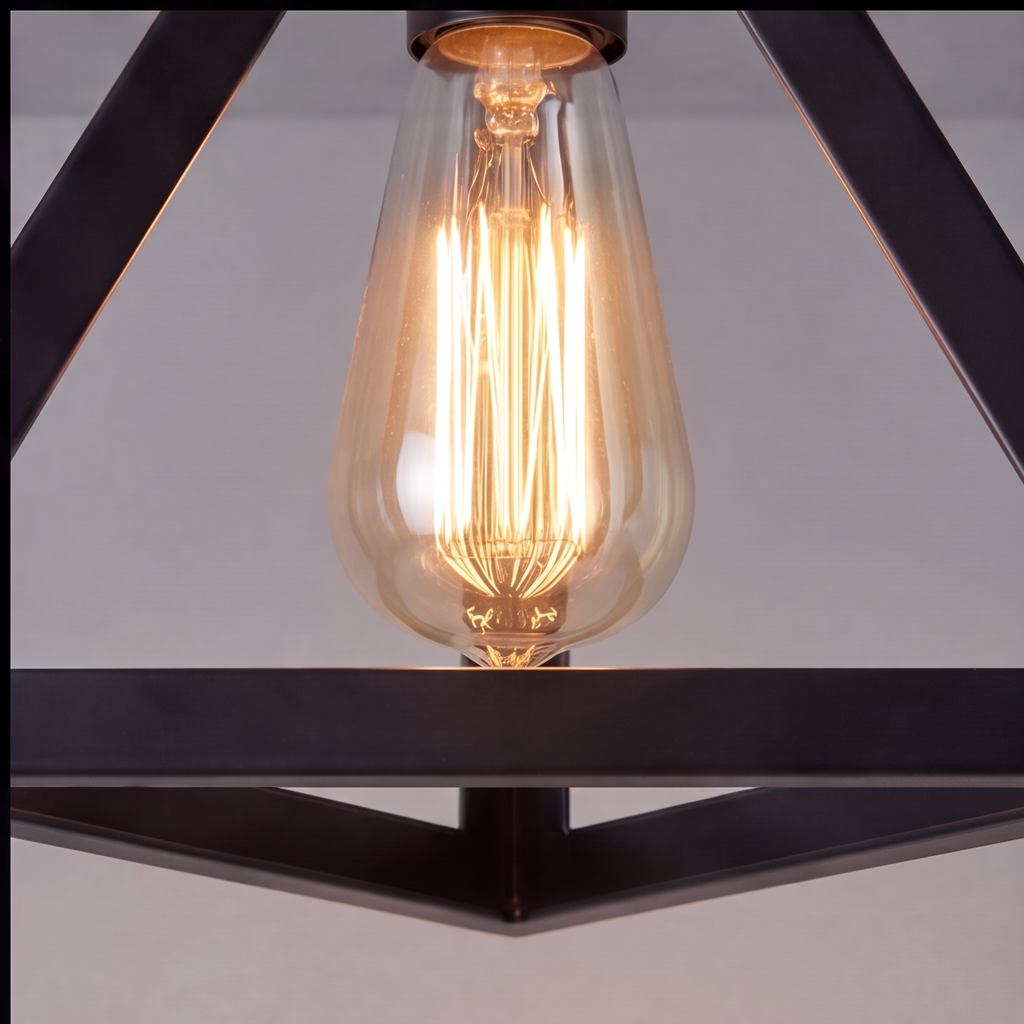 Triangle Ceiling Light