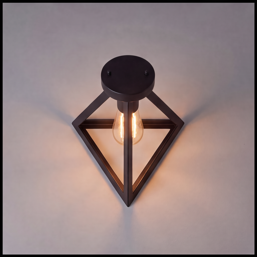 Triangle Ceiling Light
