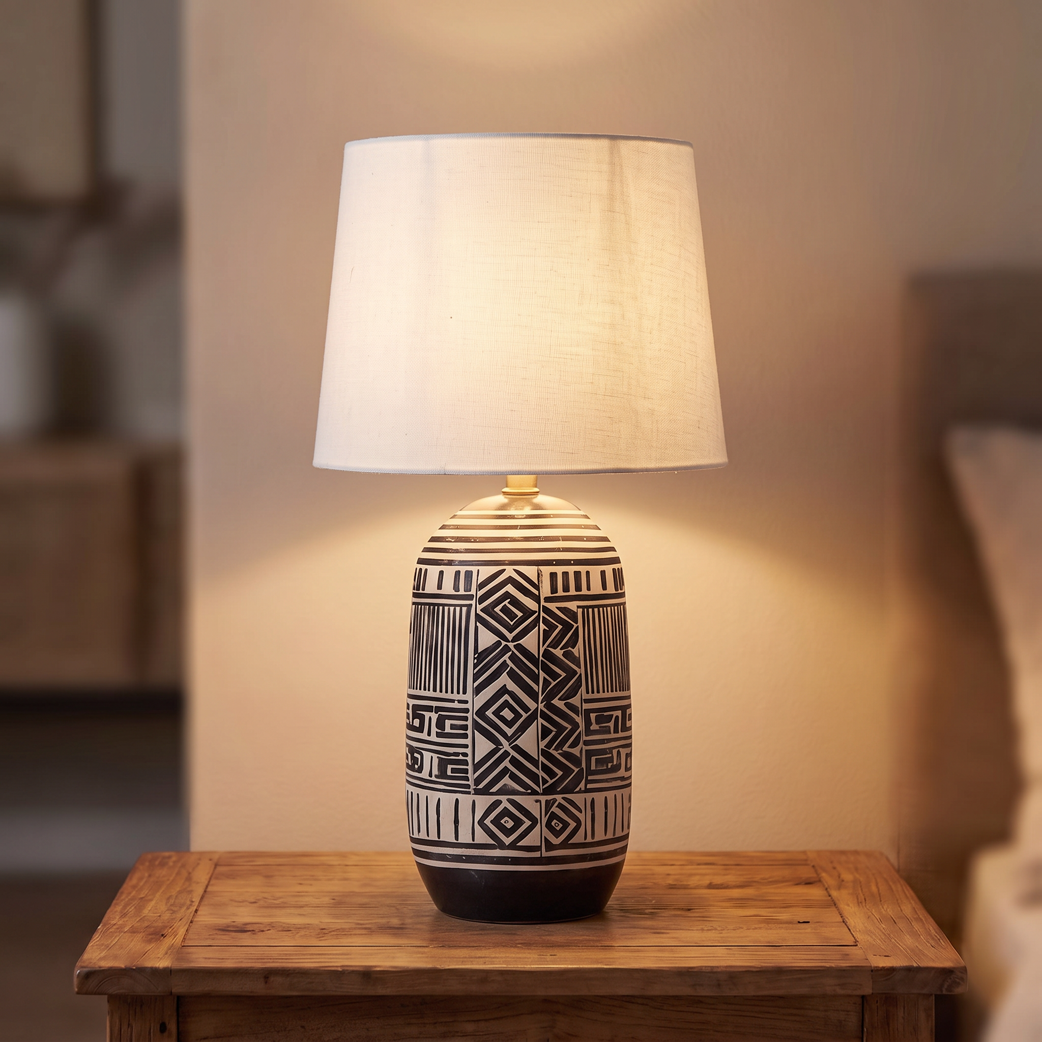 Abstract Table Lamp