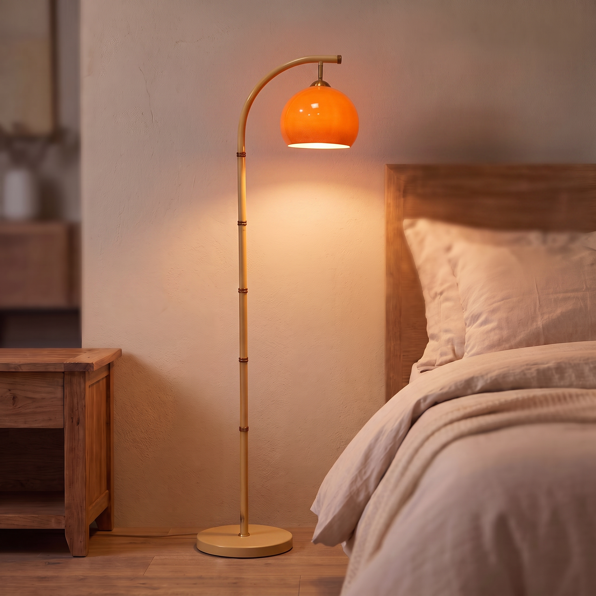 Bamboo Floor Lamp