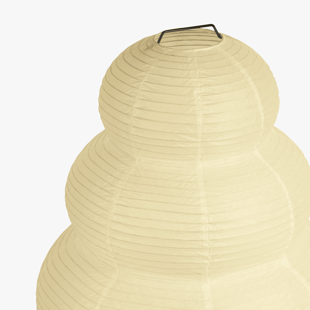 Paper Floor Lamp Handcrafted Rice Paper Modern Floor Lamp with Metal Frame 60 cm Tall