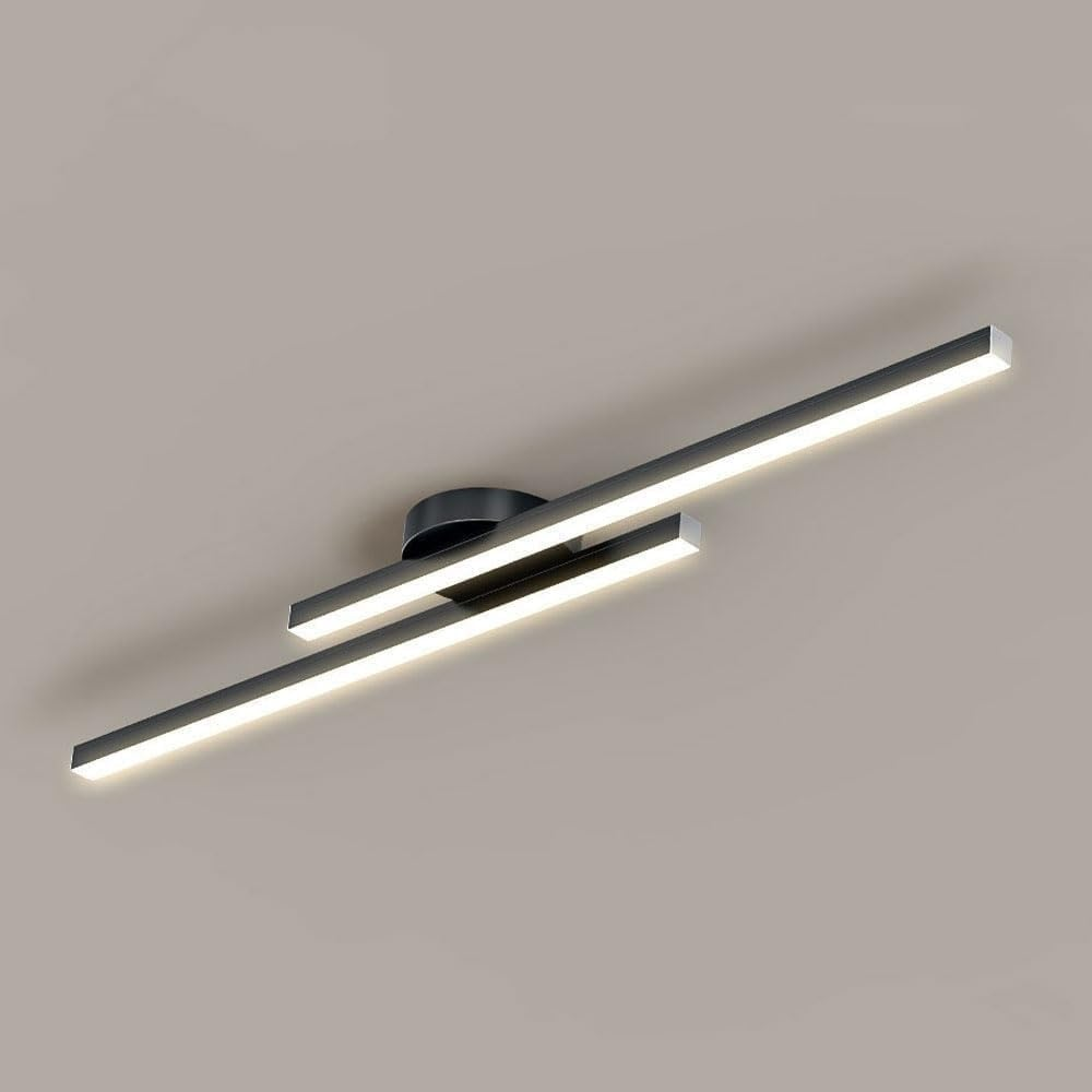 Flush Mount Ceiling Light Ultra Slim LED Linear Bedroom Ceiling Lights Only 4 cm Deep