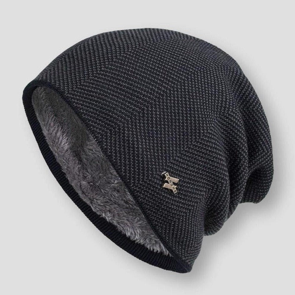 Beanie Hat Slouchy Soft Lined for Head Sizes 52 to 62 cm in Five Colors