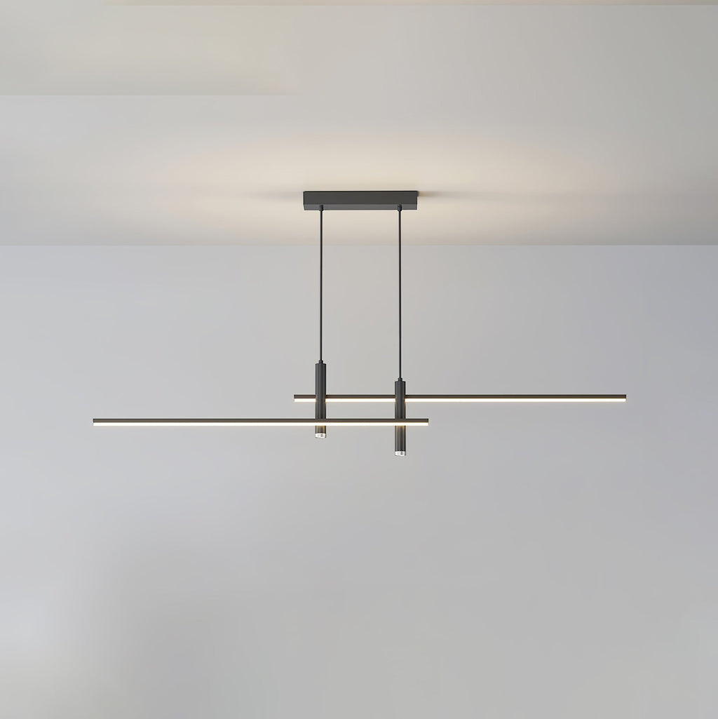 Pendant Light Minimalist Metal LED Ceiling Light Dimmable in Three Lengths to 150 cm