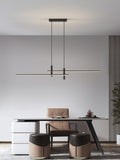 Pendant Light Minimalist Metal LED Ceiling Light Dimmable in Three Lengths to 150 cm