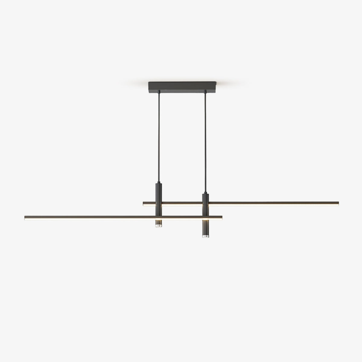 Pendant Light Minimalist Metal LED Ceiling Light Dimmable in Three Lengths to 150 cm