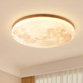 Modern Moon Ceiling Light LED Disc Bedroom Ceiling Lights for Rooms to 15 Square Meters